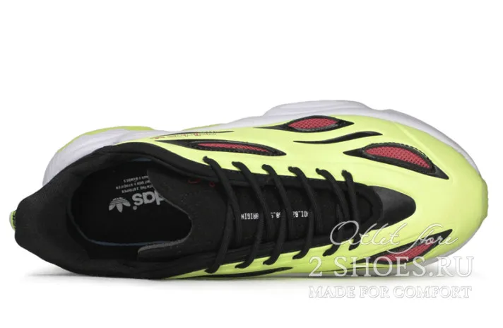Кроссовки Adidas Ozweego Celox Solar Yellow Red-1