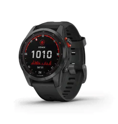 Fenix 7S Solar серый с черным ремешком-0