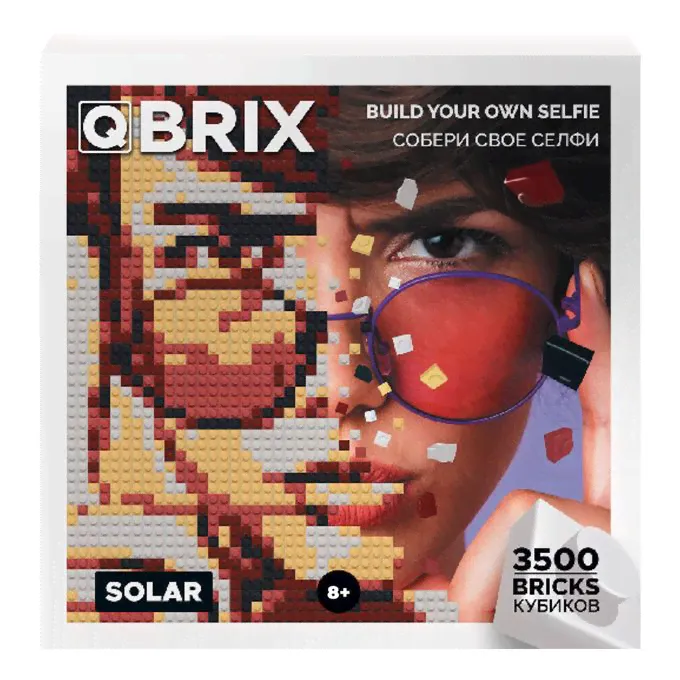 Фото-конструктор QBRIX Solar 3500 деталей-0