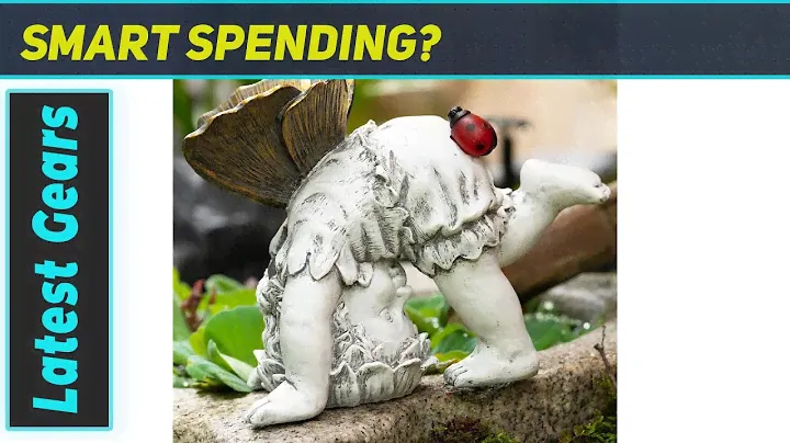 Garden Flower Fairy Outdoor Solar Decor - Magical Resin Statue for Your Garden!