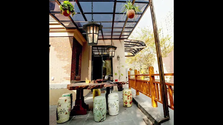 Solar outdoor waterproof chandelier