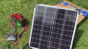 Voltset 20W 12V Solar Panel Kit Review, Compact panel for camping or my garden 12 v lighting