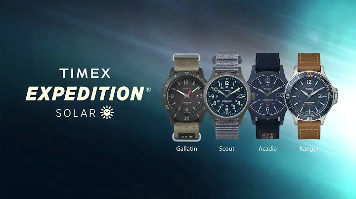 Timex: Expedition Solar - Built For Any Adventure