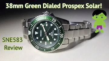 Baby Hulk Seiko SNE583 - Compact 200 Meter Solar Review