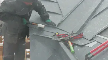 Фальцевая кровля для Змей Горыныча.