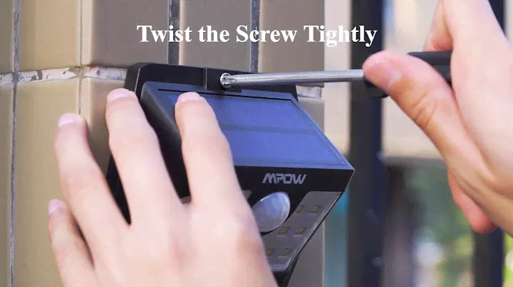 Mpow Solar Lights -20 LED IP65 Waterproof Wireless
