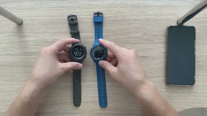 Garmin Instinct Crossover solar распаковка