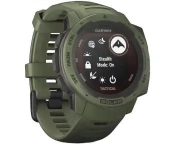 Часы для спорта Garmin Instinct Solar Tactical Moss-0