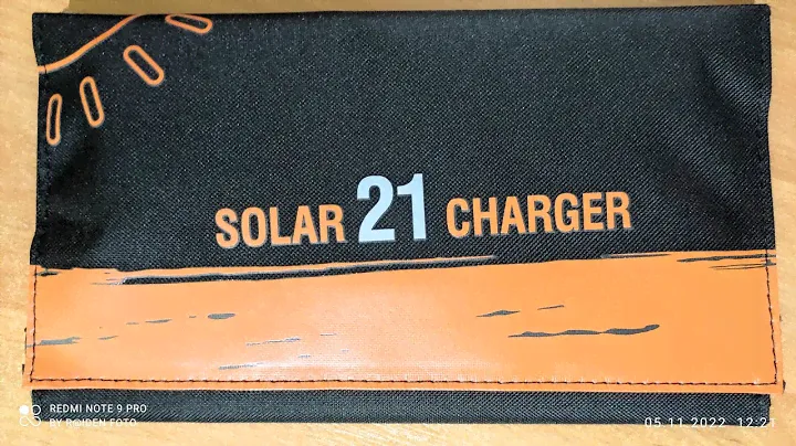 Солнечная панель 🌞 SOLAR 21 CHARGER 🔥 обзор и тест ⚡️