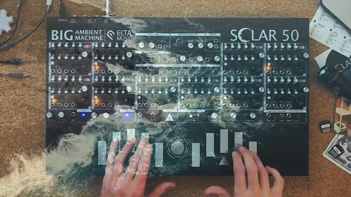 Elta Solar 50 ambient synth performance (4 pieces)