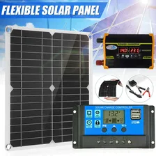200W Solar Panel 4000W Power Inverter Kit 12V 100A Battery Charger Controller