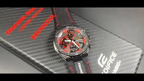 Honda Racing Watch! Casio Edifice Chronograph Limited Edition!