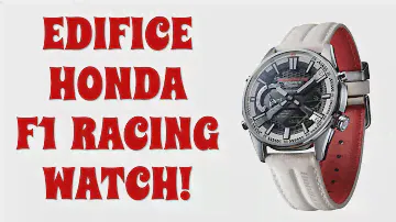 Часы Casio Edifice ECB-S100HR-1A Honda Racing White Edition – ОБЗОР
