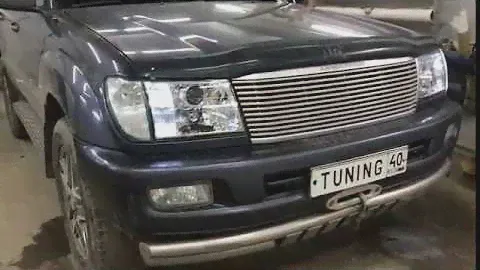 Установка светодиодной системы Solar Pro на Toyota Land Cruiser 100