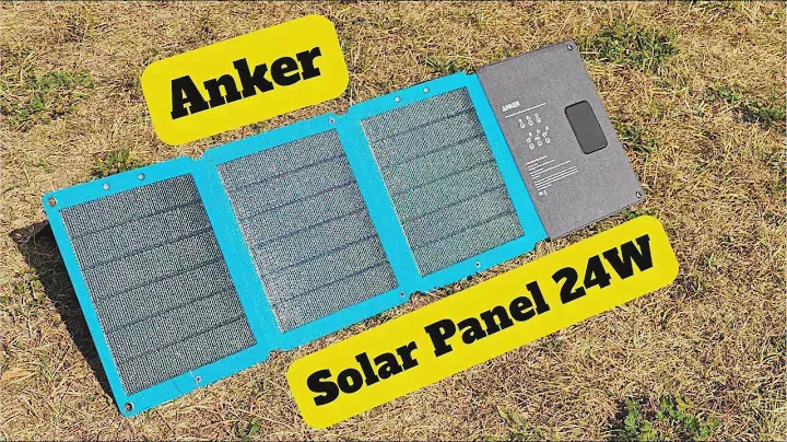 Огляд Anker Solar Panel 24W - Портативна сонячна панель для екстрених ситуацій 🔥🔥🔥