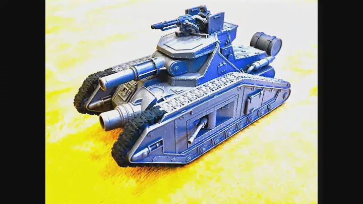 Solar Auxilia Malcador Heavy Tank: Model and Rules Review