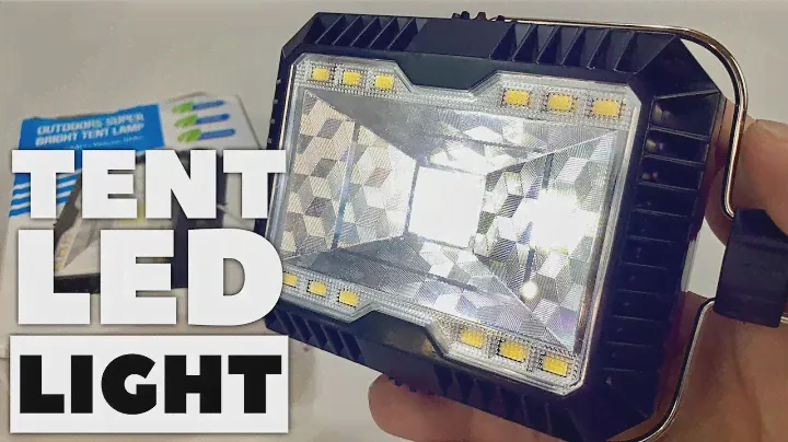 5W Solar LED Camping Lantern Tent Light by TOOGOO Review
