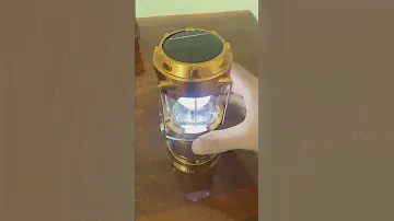 Solar LED Portable Camping Emergency Tent Lamp#campingday
