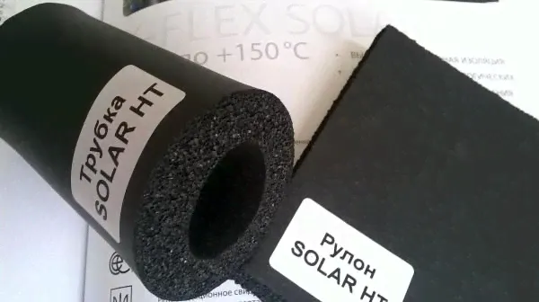Трубка K-FLEX 19x035-1 SOLAR HT IN CLAD black