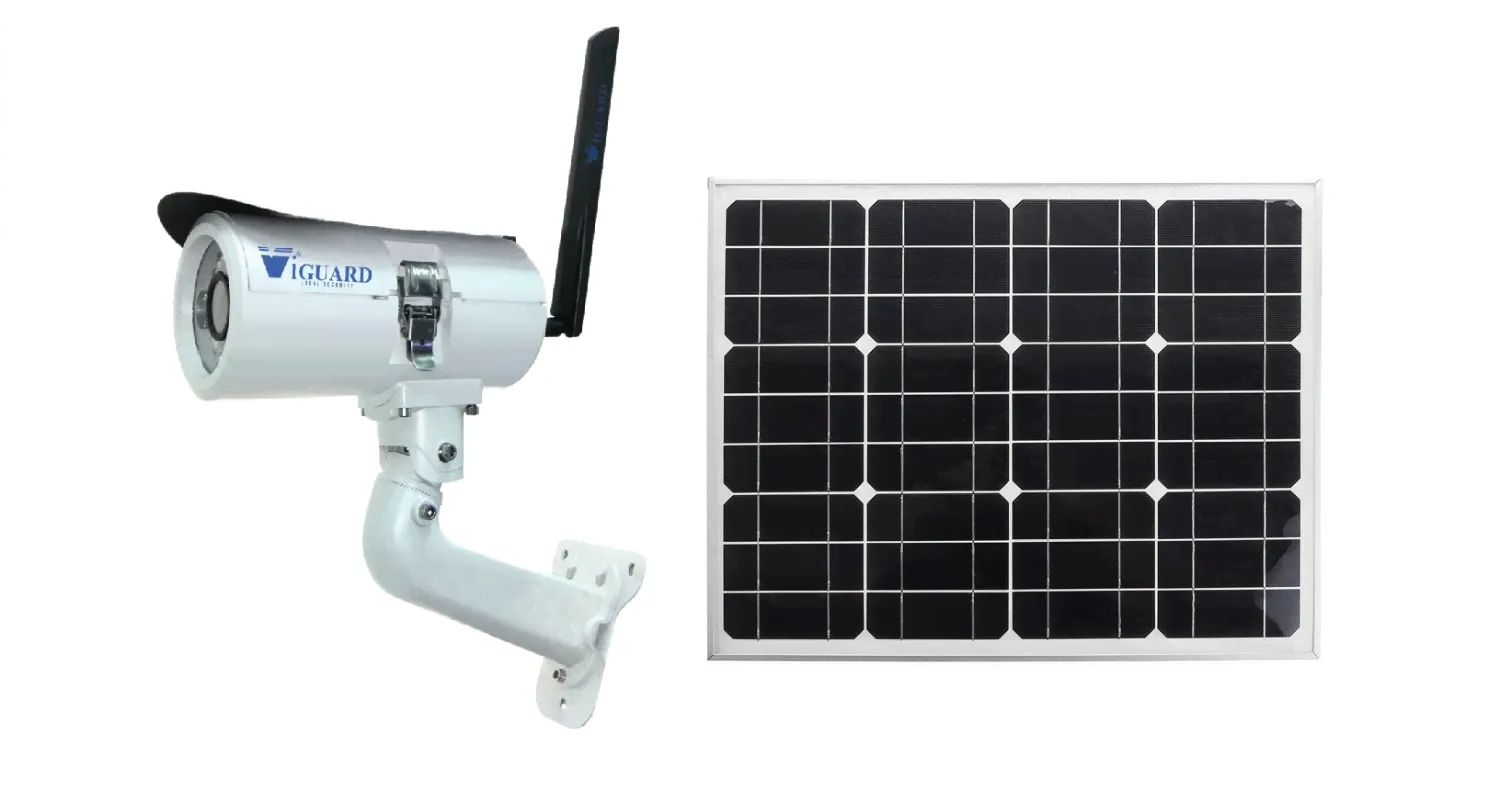 VIGUARD 4G CAM + SOLAR Комплект 4g камера и автономный блок питания на солнечной панели 100Вт