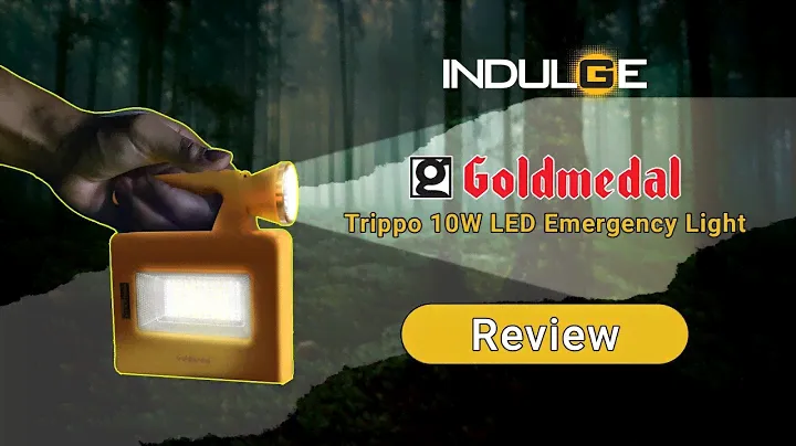 Trippo: LED Solar Emergency light review #indulgegadgets