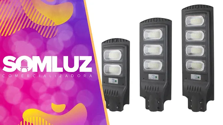 LÁMPARA LED SOLAR 100W ALUMBRADO PÚBLICO