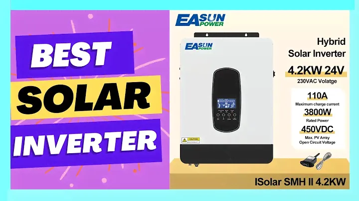 EASUN POWER 4.2KW Hybird Solar Inverter 24V Built MPPT 110A Solar Controller