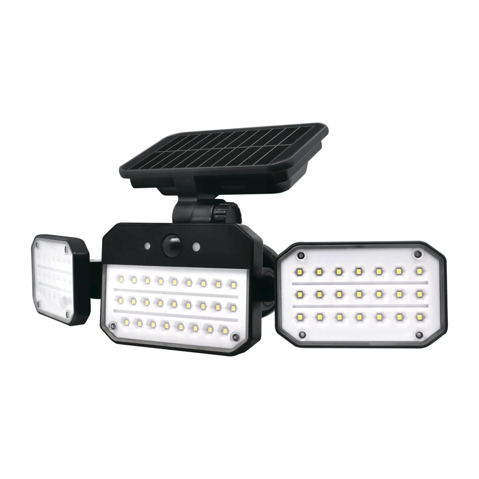 Прожектор Solar LED на солнечных батареях, 3 режима поворотный,IP65 14Вт, 6500K с датчиком движения