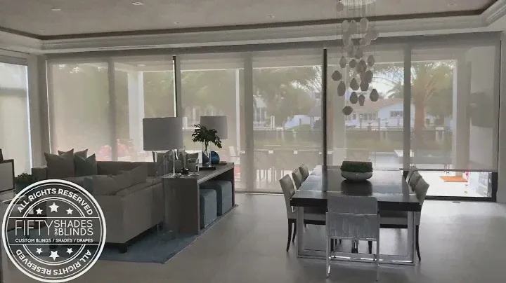Fifty Shades and Blinds - Five Percent Solar Shades