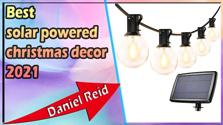 Best solar powered christmas decor 2021