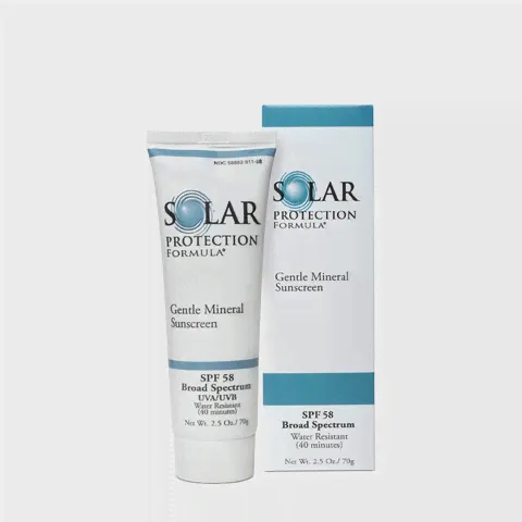 Солнцезащитный крем для чувствительной кожи лица SPF58 Solar Protection Formula 70 гр