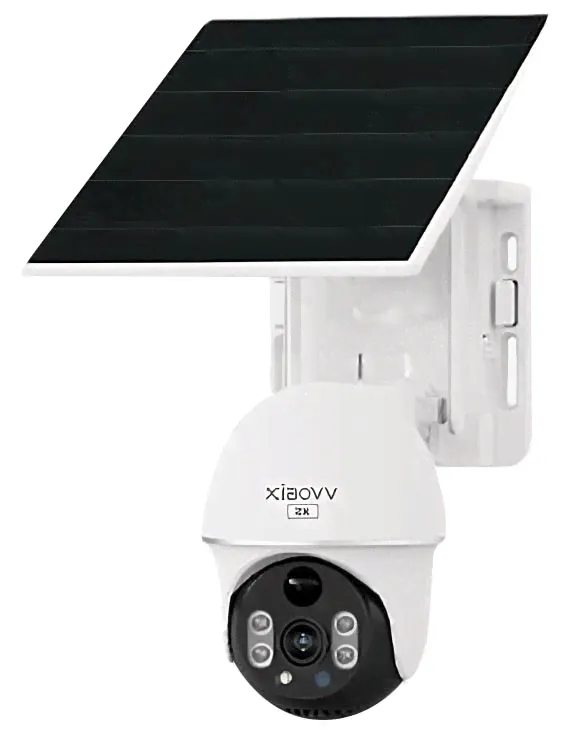 Поворотная IP-камера видеонаблюдения Xiaovv Solar PTZ 4G Camera P9 (XVV-1130S-P9-4G)-0