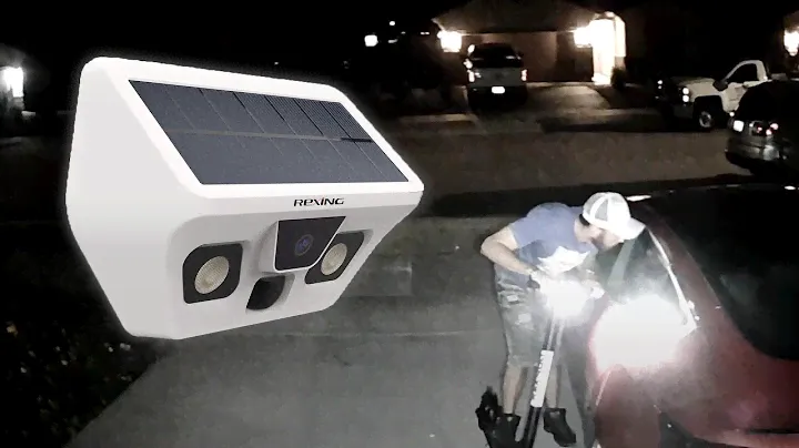 REXING Wireless Solar Powered Outdoor Security Camera System