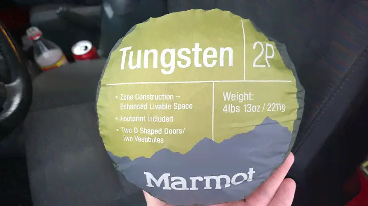 Marmot Tungsten 2p tent setup and take down
