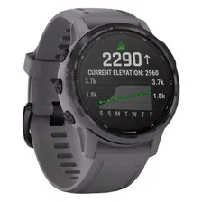 Умные часы Garmin Fenix 6S Pro Solar Wi-Fi NFC, аметистовый/темно-серый