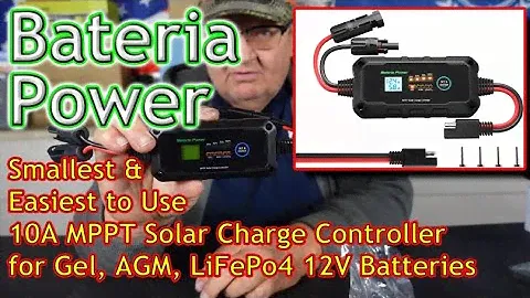 Bateria Power 10A 12V MPPT Solar Charge Controller Review