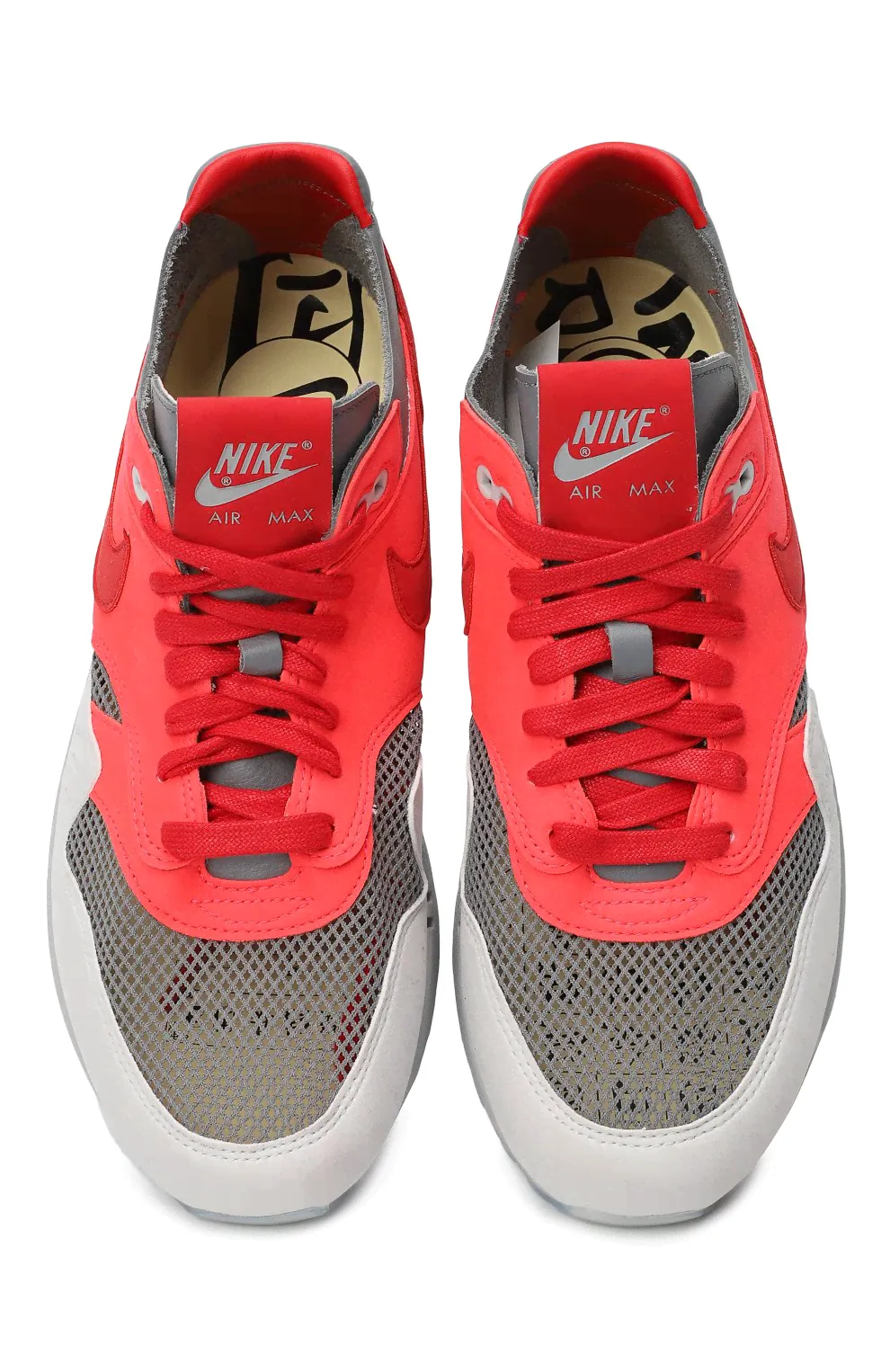 Кеды Air Max 1 x Clot 'Kiss Of Death Solar Red'