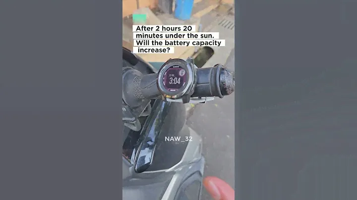 Garmin Instinct 2s Solar Charging Test