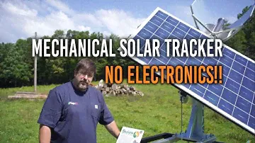 Super Cool Phase Change Solar Tracker - No Power Needed!!