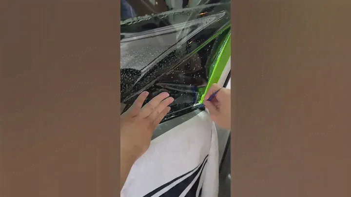 Installing 5% nano ceramic autobahn i3 ceramic film! Blocking 93% heat for years to come!