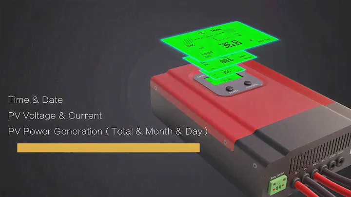 APP/wifi remote control MPPT solar charge controller