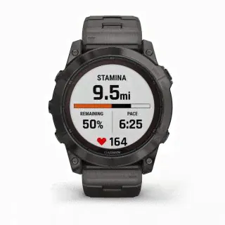 Умные часы Garmin FENIX 7X PRO Sapphire Solar Edition Титановый угольно-серый корпус с DLC-покрытием и титановым браслетом▪-4