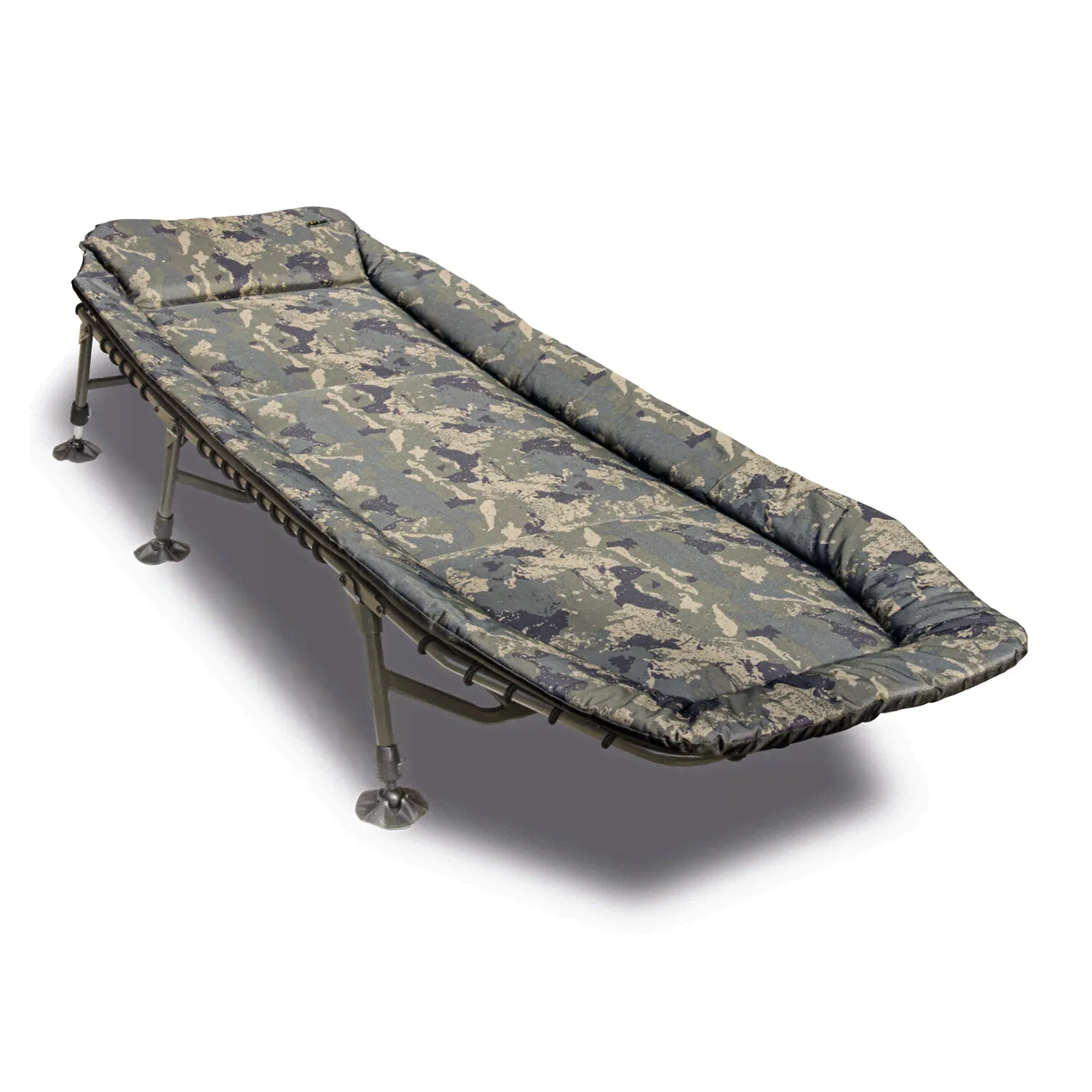 Solar Tackle Undercover Camo Bedchair 6 Leg Carp Fishing Bedchair - CA02