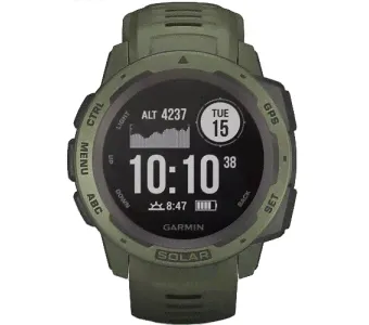 Часы для спорта Garmin Instinct Solar Tactical Moss-4