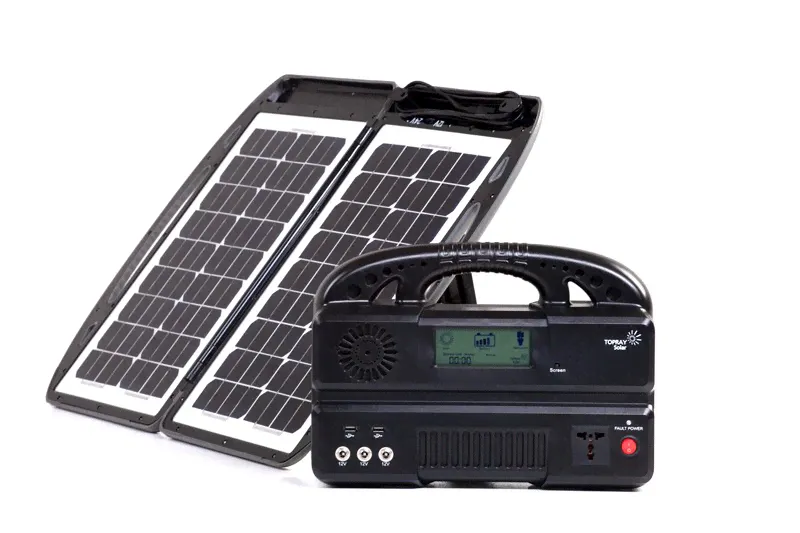 Портативная солнечная электростанция TOPRAY Solar TPS-216, 12V/17Ah-0