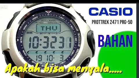 Casio protrek 2471 PRG-50 #servis #repair #casio