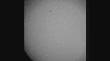 Sun Spot through a Baader Solar Filter #svbony #explorescientific #baader