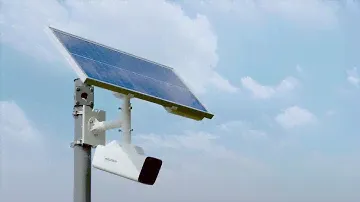 Solar powered Security Camera Setup