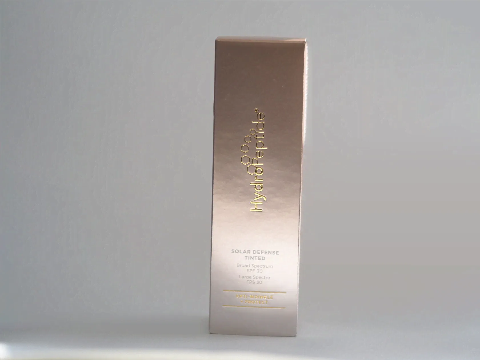 HYDROPEPTIDE увлажняющий и выравнивающий тон кожи крем для лица Solar Defense Tinted SPF 30-0