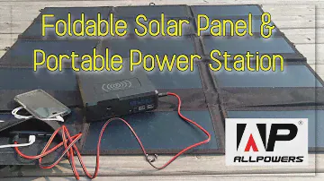 Review of the All Powers portable solar panel and power station